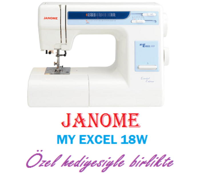 Janome My Excel 18W - Dikiş-Nakış Makinesi 19 Desen