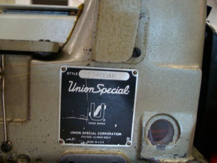 Union Special 53400AK Kroşeta Makinası