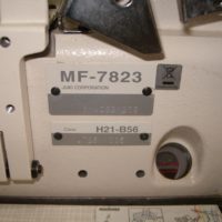 JUKI MF-7823-H21-B56/UT25/MC35 SOLDAN BIÇAKLI BURUNLU ELEKTRONİK ETEK REÇME MAKİNASI (REGULALI)
