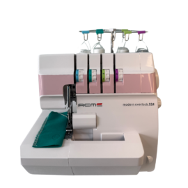 Acme Pembe 4 İplikli Overlok Makinesi