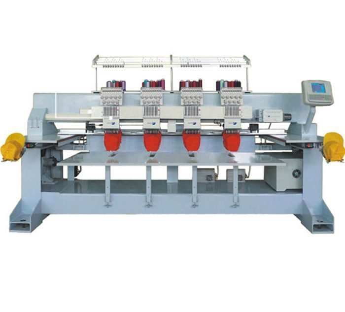 YX-904-9 4 Kafa 9 İğne Pul  Payet aparalı 400x680mm nakış alanı