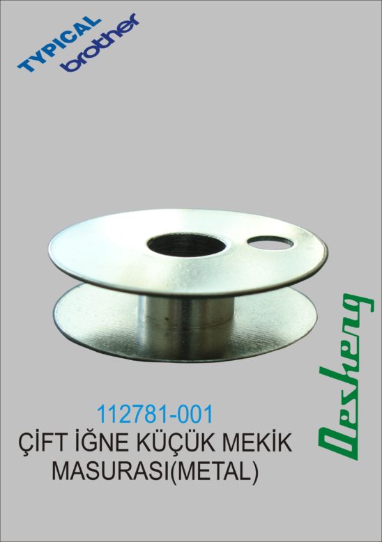 112781-001 ÇİFT İĞNE KÜÇÜK MEKİK MASURASI(METAL)