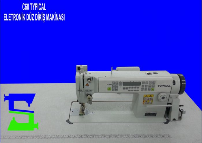 C60 TYPICAL ELEKTRONİK DÜZ DİKİŞ MAKİNASI