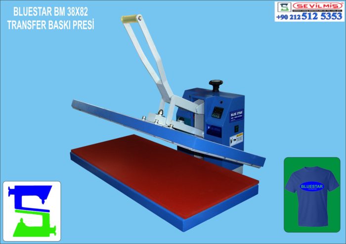 TRANSFER BASKI MAKİNASI BLUESTAR BM38cmX82cm