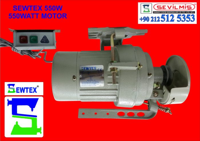 SEWTEX 550WATT MAKİNA MOTORU