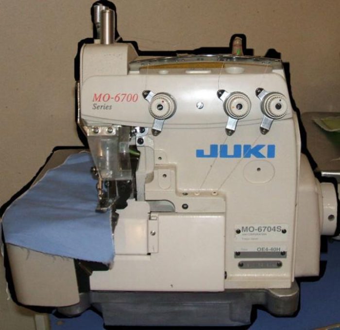 Juki MO-6704S 3 iplik Eşarp Overloğu