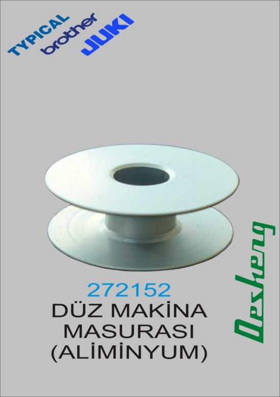 272152 DÜZ MAKİNA MASURASI (ALİMİNYUM)