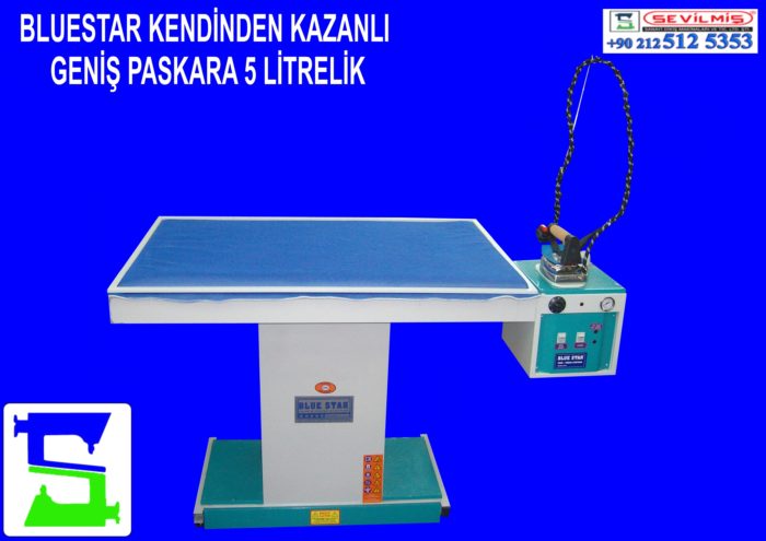 GENİŞ PASKARA 5 LİTRELİK KENDİNDEN KAZANLI KOLLU BLUESTAR