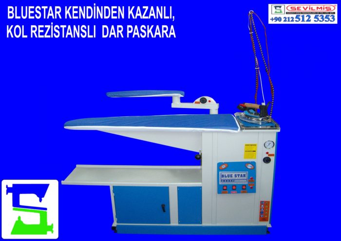 KENDİNDEN KAZANLI,VAKUMLU,KOL REZİSTANSLI DAR PASKARA BLUESTAR KR2011