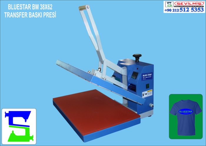 TRANSFER BASKI MAKİNASI BLUESTAR BM38cmX62cm