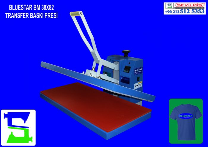 TRANSFER BASKI MAKİNASI BLUESTAR BM38cmX82cm