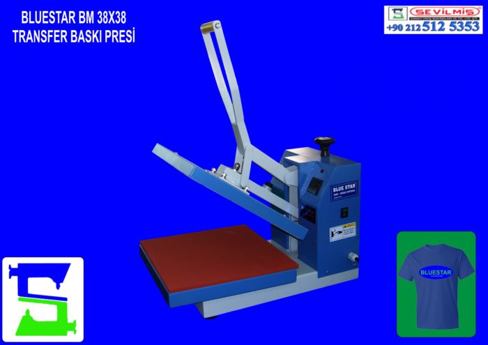 TRANSFER BASKI PRESİ 38x38