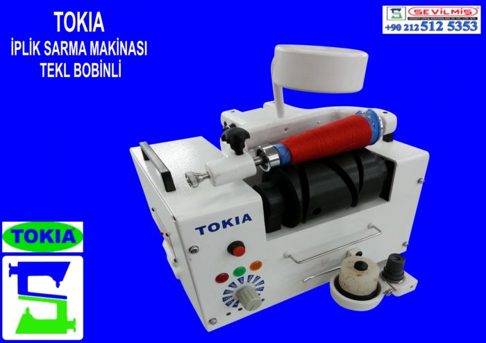 İPLİK SARMA MAKİNASI TEK BOBİNLİ TOKIA