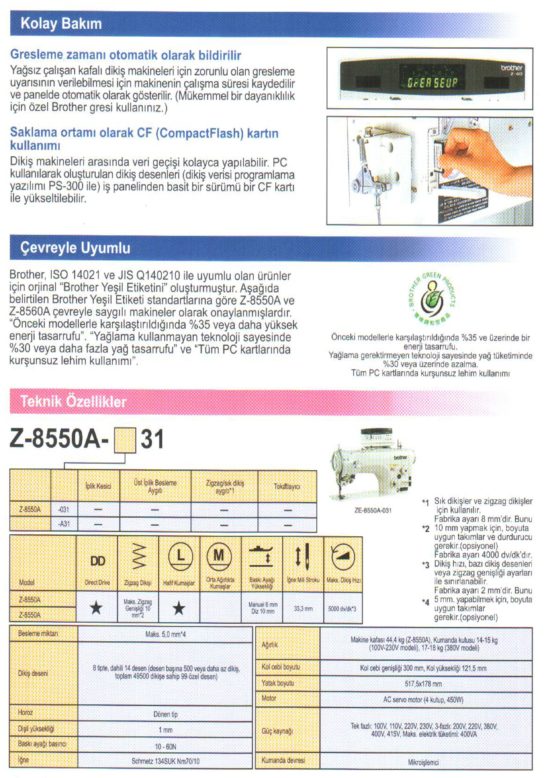 PİKO MAKİNASI-NAKIŞ MAKİNASI 10mm BROTHER