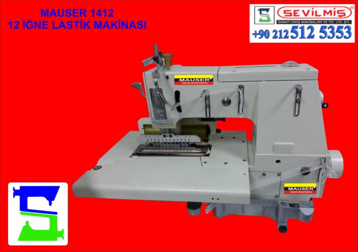 12 İĞNE LASTİK MAKİNASI (KANSAI MODELİ) MAUSER 1412