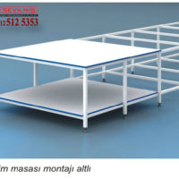 SERİM MASASI MONTAJI ALTLI