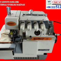 4 İPLİK KISTIRMALI OVERLOK MAKİNASI GEM747F-514M2-23BK