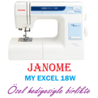 Janome My Excel 18W - Dikiş-Nakış Makinesi 19 Desen