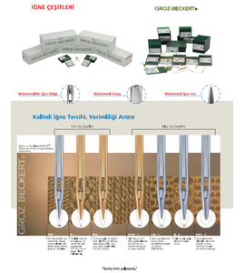 İĞNE ÇEŞİTLERİ