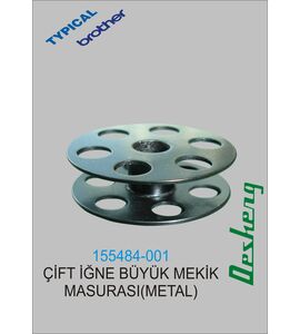 155484-001 ÇİFT İĞNE BÜYÜK MEKİK MASURASI(METAL)