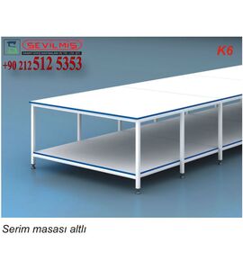 K6 SERİM MASASI ALTLI