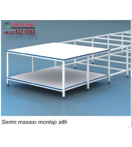 SERİM MASASI MONTAJI ALTLI