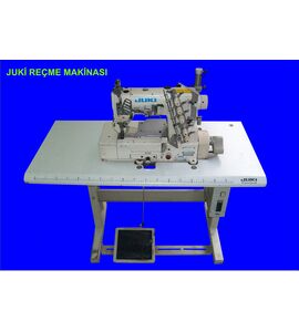 JUKİ MF7723 Elektronik, düz yataklı, karyokalı, etek reçme makinası