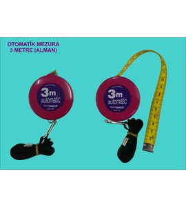 OTOMATİK MEZURA 3 METRE ALMAN