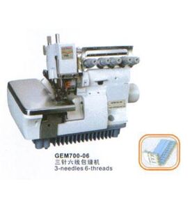 Gemsy GEM700-06 3 İğne 6 İplik Overlok